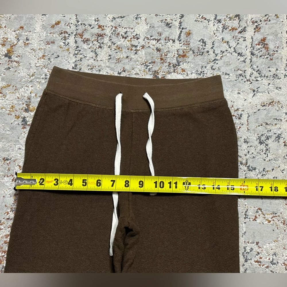Anthropologie n:Philanthropy Size XS Maryl Joggers Lace Up Leg Cotton Terry - Picture 8 of 13